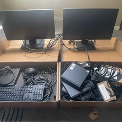 2 Monitor Sets 