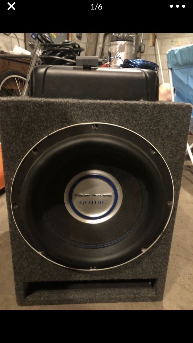 Amp is a lil over 100$ by itself make offer