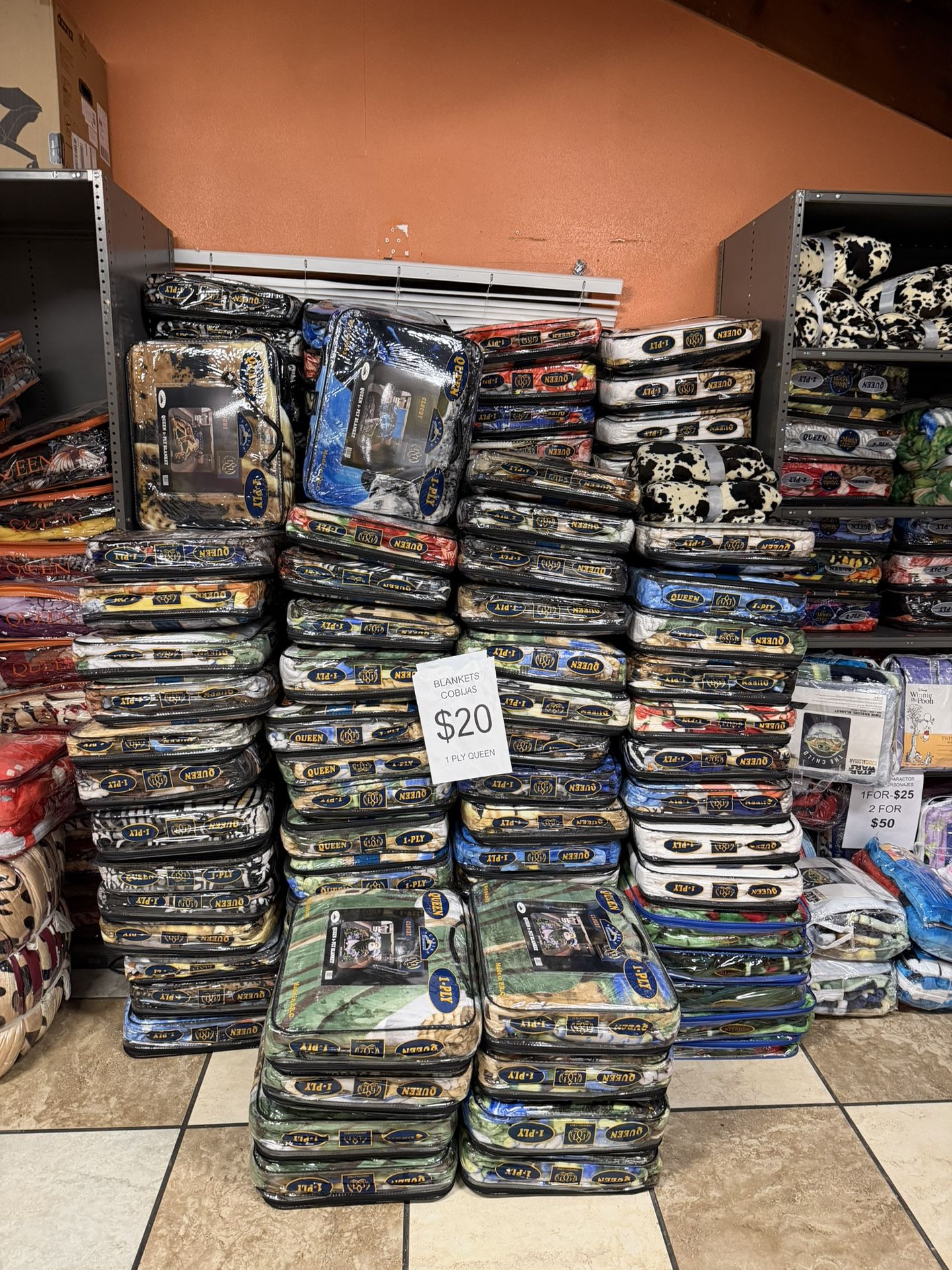 $20 Blankets In Visalia & Dinuba