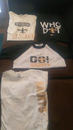 Saints shirts and tights