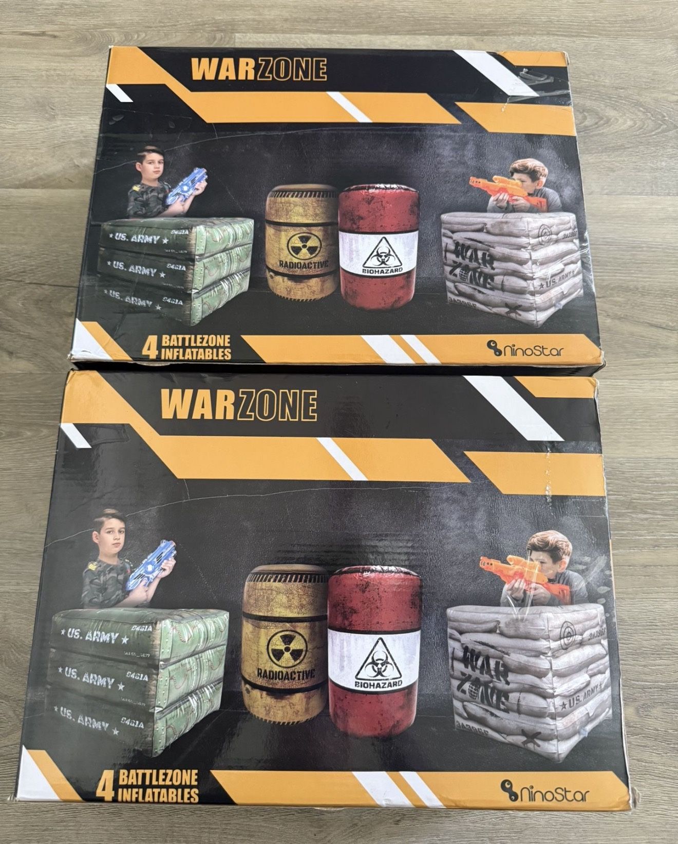 Battlefield Inflatables, Compatible Laser tag