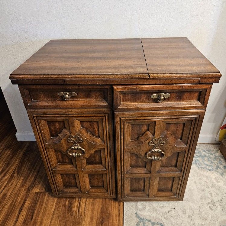 Real Wood Sewing Table