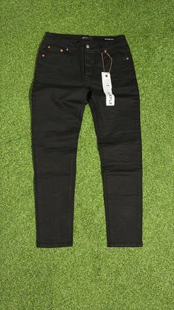 Black Purple Jeans