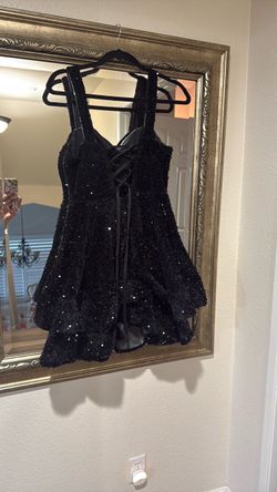 Sequin short dress