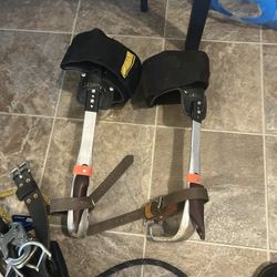 Lineman climbing gear 