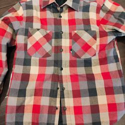 GENUINE THE NORTH FACE INSULATED LINED FLANNEL Jacket SIZE MEDIUM