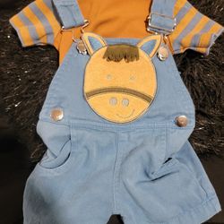 Baby Horse Outfit Overalls 