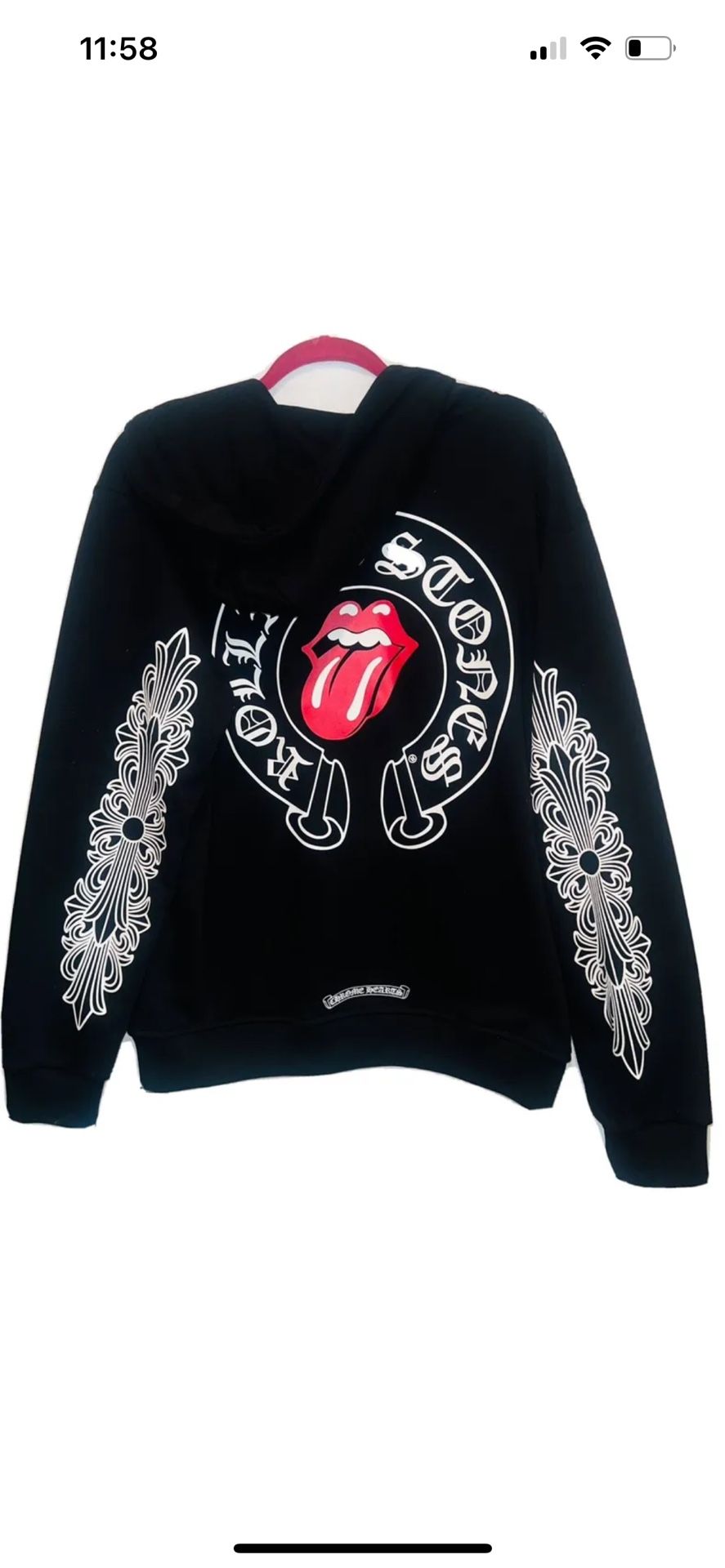Chrome Hearts X Rolling Stone hoodie