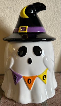 NEW! Halloween Cookie Jar