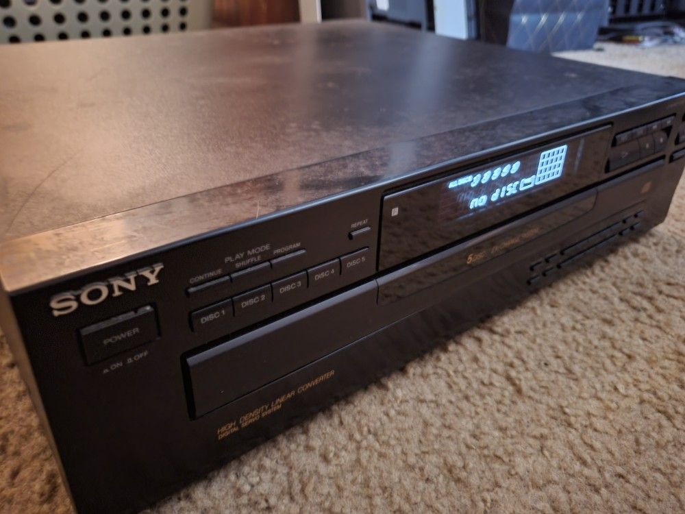 Sony CDP-C345 5-Disc CD Changer