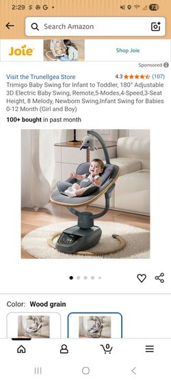 Trimingo baby swing