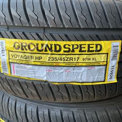 235 45 17 Groundspeed