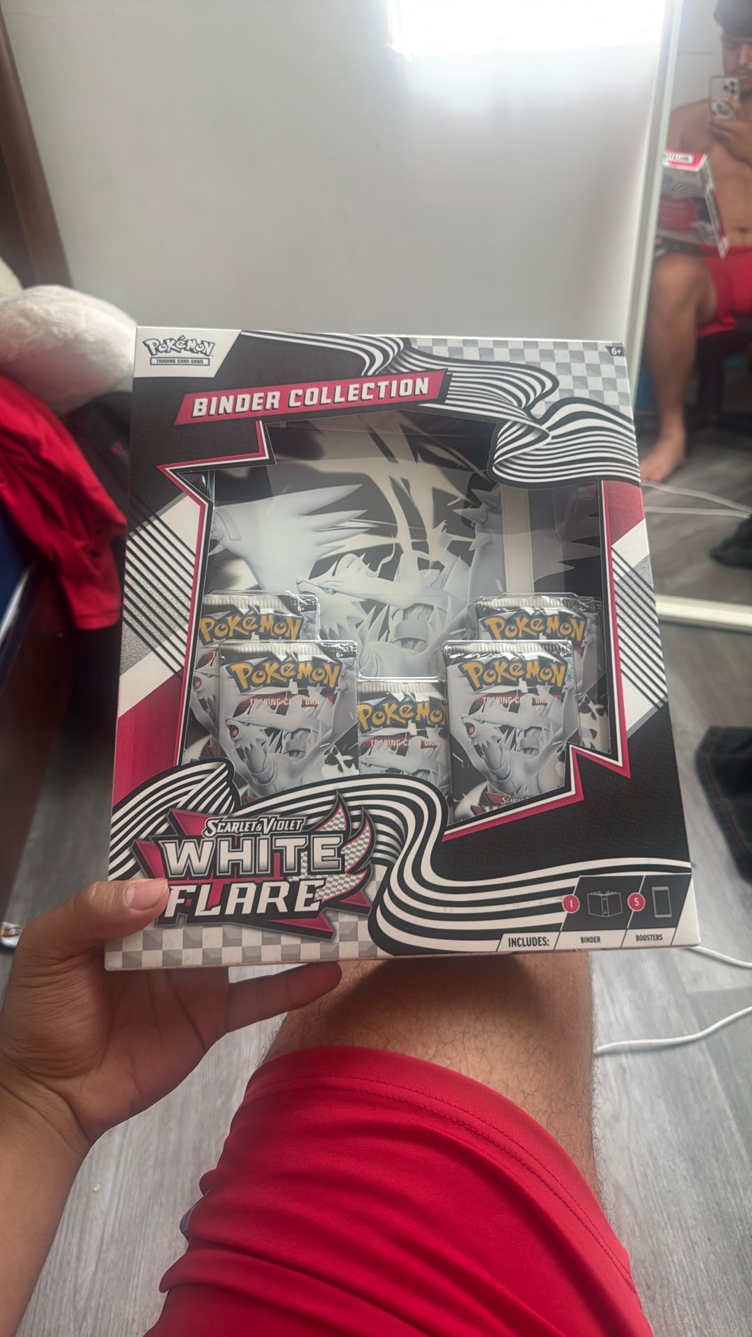 White Flare Binder Collection