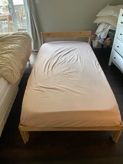 IKEA Twin Bed and Mattress