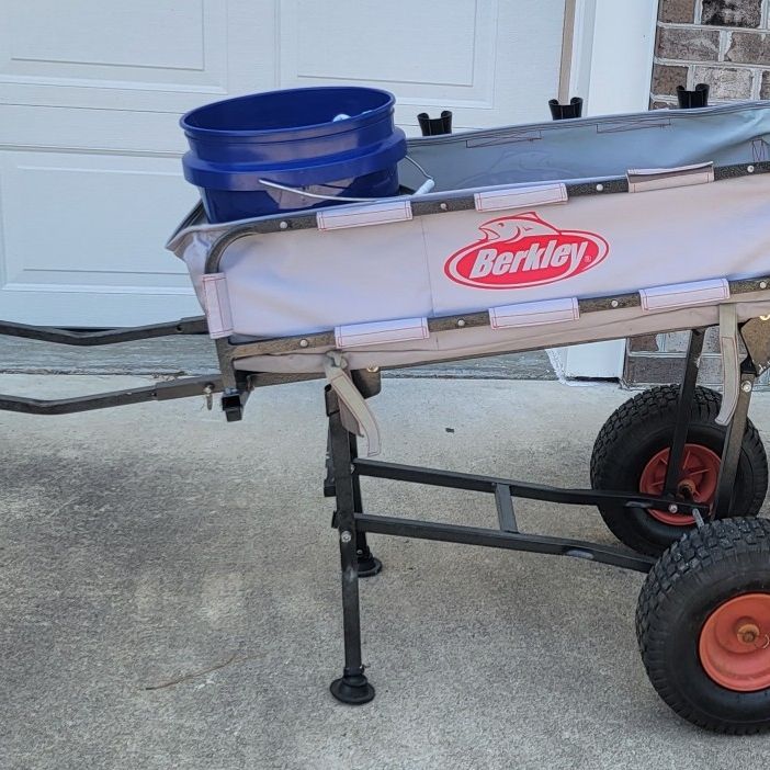 berkley fish cart tires and wheels Berkeley Fishing Cart for Sale in Myrtle Beach, SC
