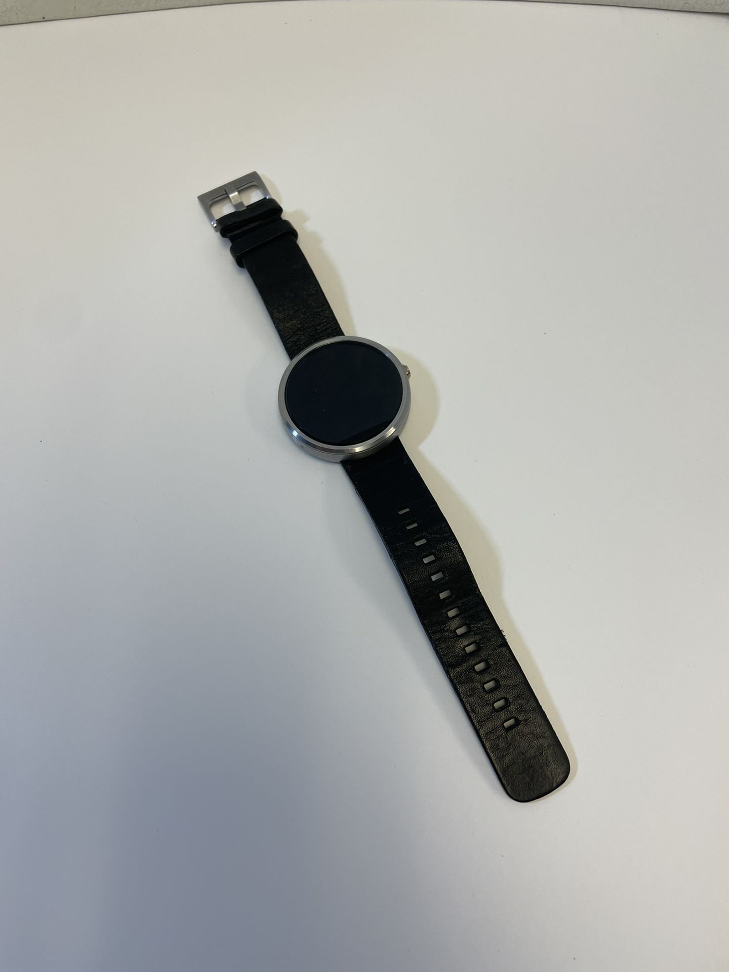 MOTOROLA MOTO 360 WR IP67 Heart Rate Pedometer Smart Watch Only No Charger