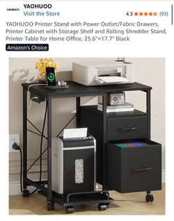 Printer table