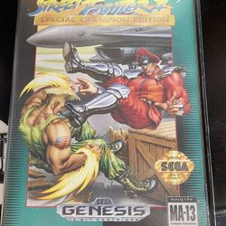 Street Fighter Sega Game 