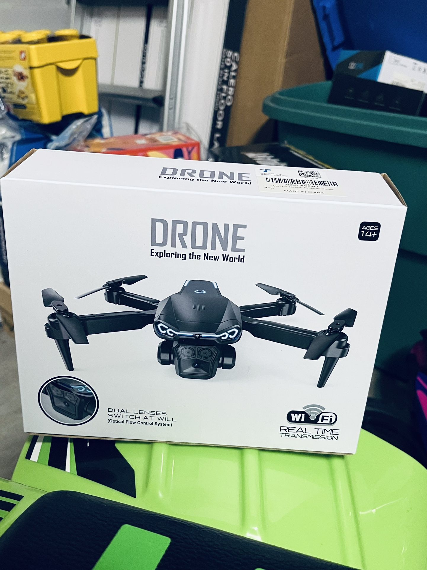 Brand new and sealed Drone with Camera 1080P HD, FPV Foldable Drone for Adults Kids, One-Key Take Off/Landing, 3D Flips, Altitude Hold, Speed Adjustme