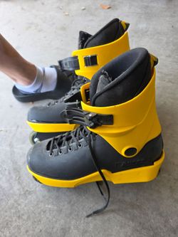 Roces M12 black and yellow limited. Size 10.5