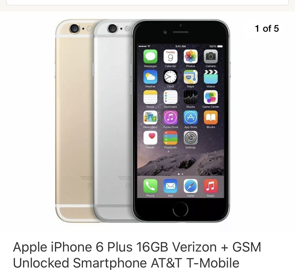 New unlocked 6 plus