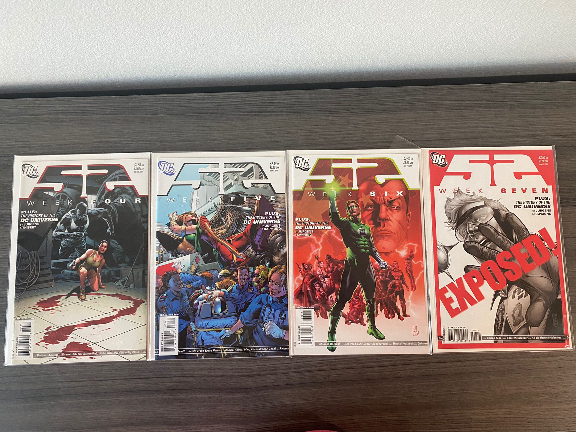 DC 52 Week Comic Books