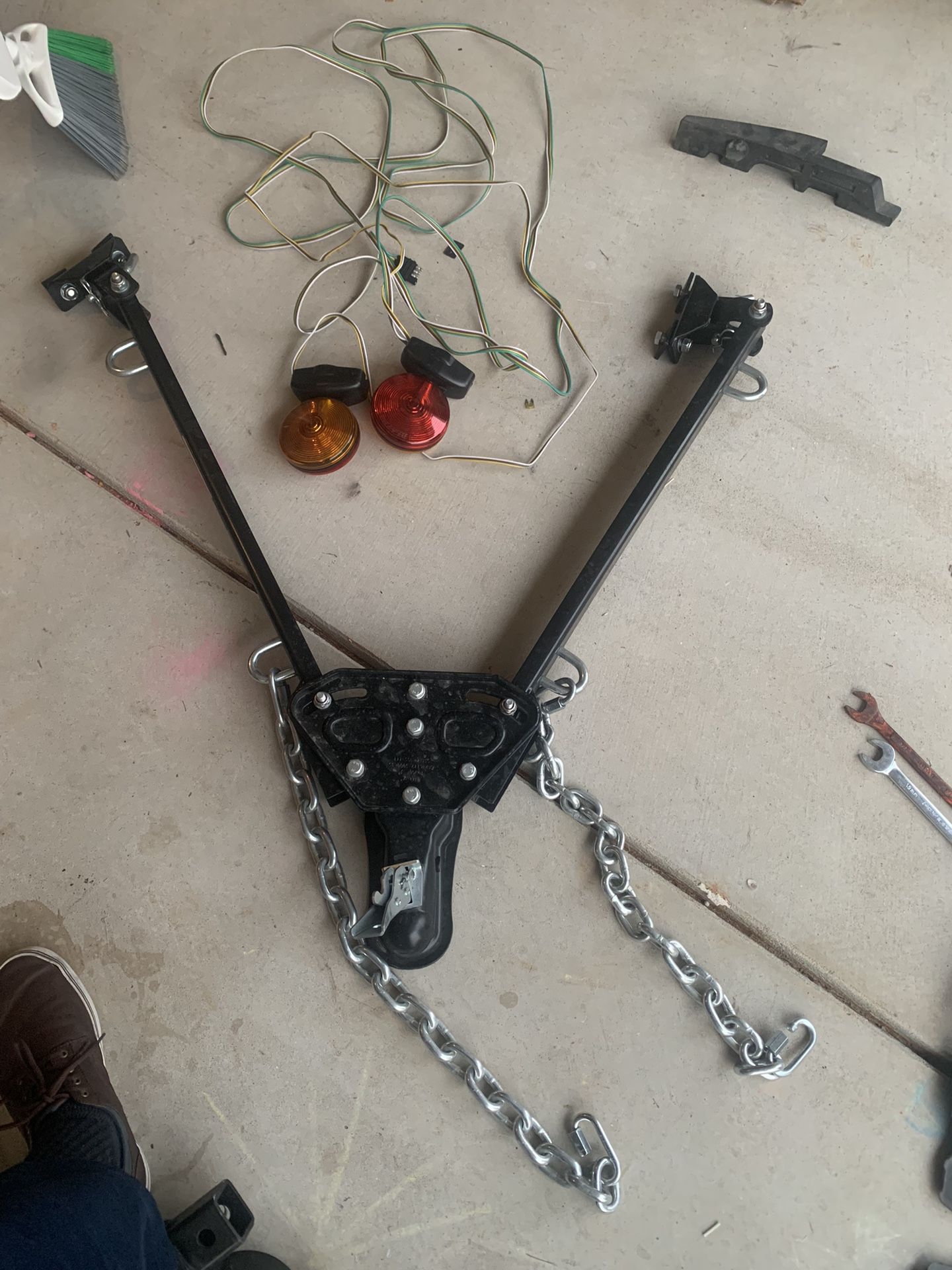 Tow Bar & Lights