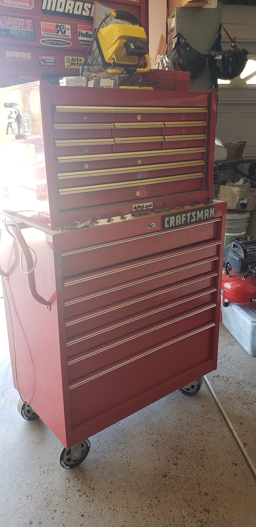 Craftsman pro-series industrial tool boxes from the 90's