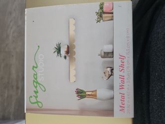Metal shelves set of 2