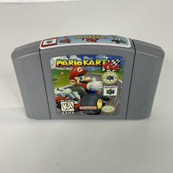 PENDING - Mario Kart 64 For Nintendo 64 N64 Video Game - Authentic 1997