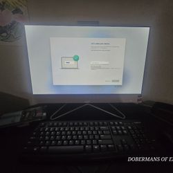 HP ALL IN ONE COMPUTER W/ZOOM CAM