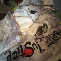 Tupac Shakur POETIC JUSTiCE Hoodie Size L