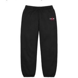 Black Supreme Jordan Sweats 