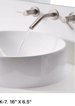 Brand new beautiful White Bathroom Porcelain Ceramic Vessel Vanity Sink Art Basin