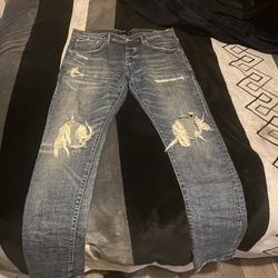 Purple Jeans Size 34