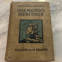 Our Nation’s Heritage 1931