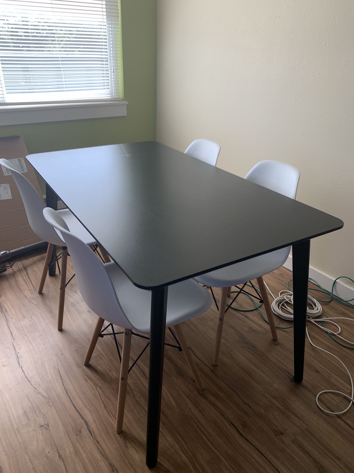 Ikea Dining Table - black Lisabo model (chairs not included)