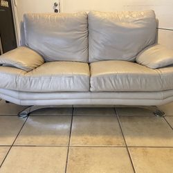 Two Seat Couch Beige 