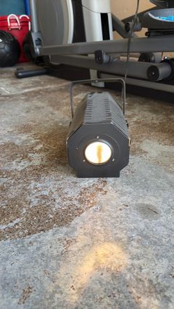 Black Stage Spotlight Ellipsoidal Fixture