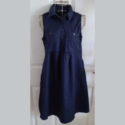 Shade Navy Sundress