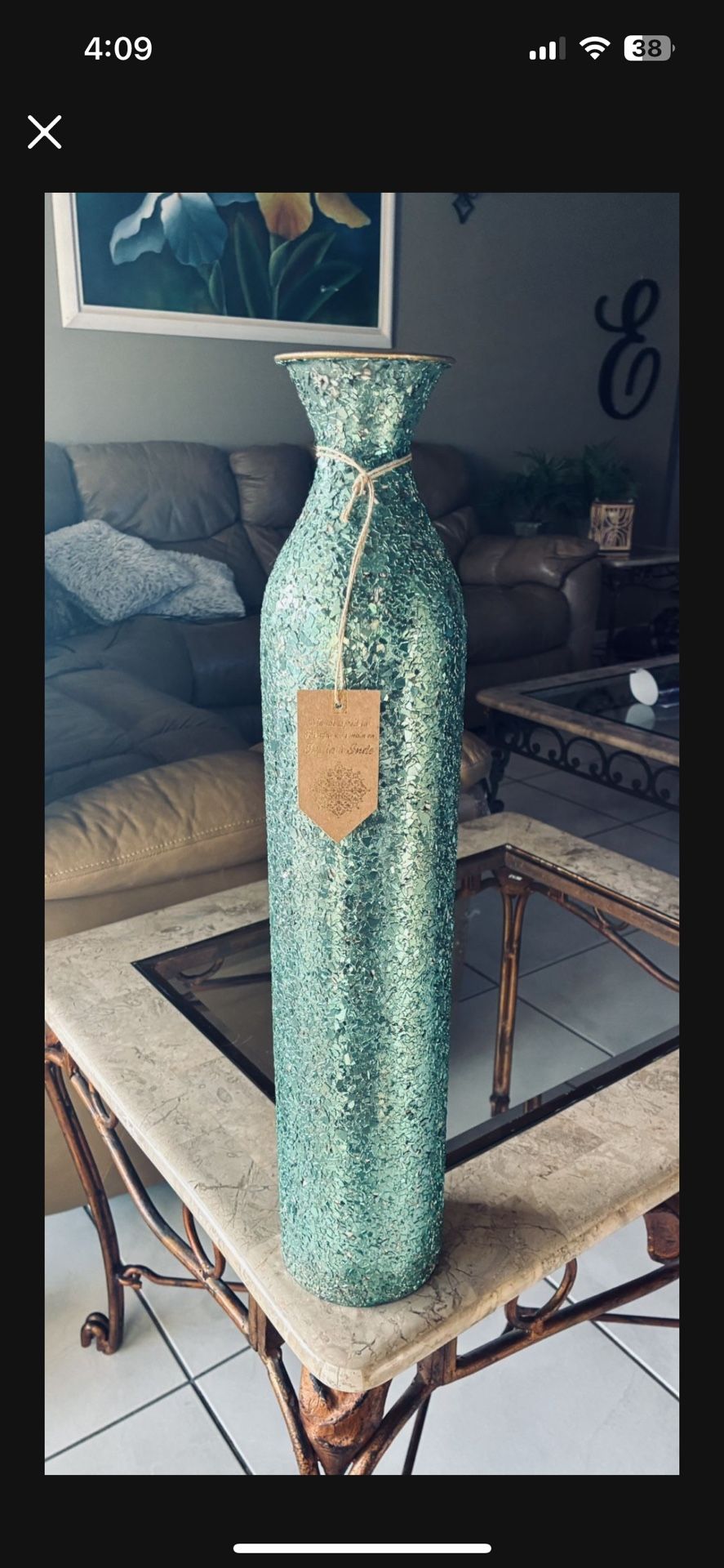 Beautiful Hand Crafted Vase Made in India