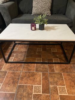 coffee table living room sofa table faux marble