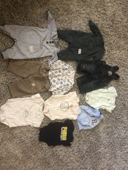 0-3 months clothes bundle caters, Gap, koala and timberland