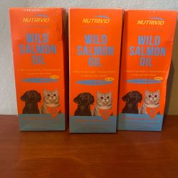 Wild Salmon Oil For Cats And Dogs