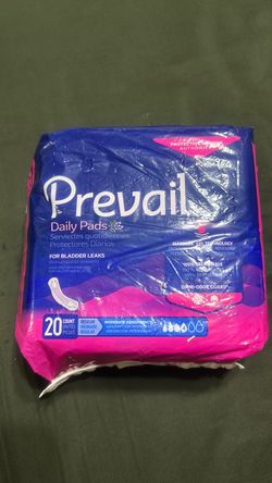 Prevail Daily Pads for Bladder Leaks 20 Count