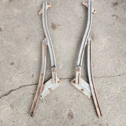 Rear Quarter Window Tracks..65 Impala 66