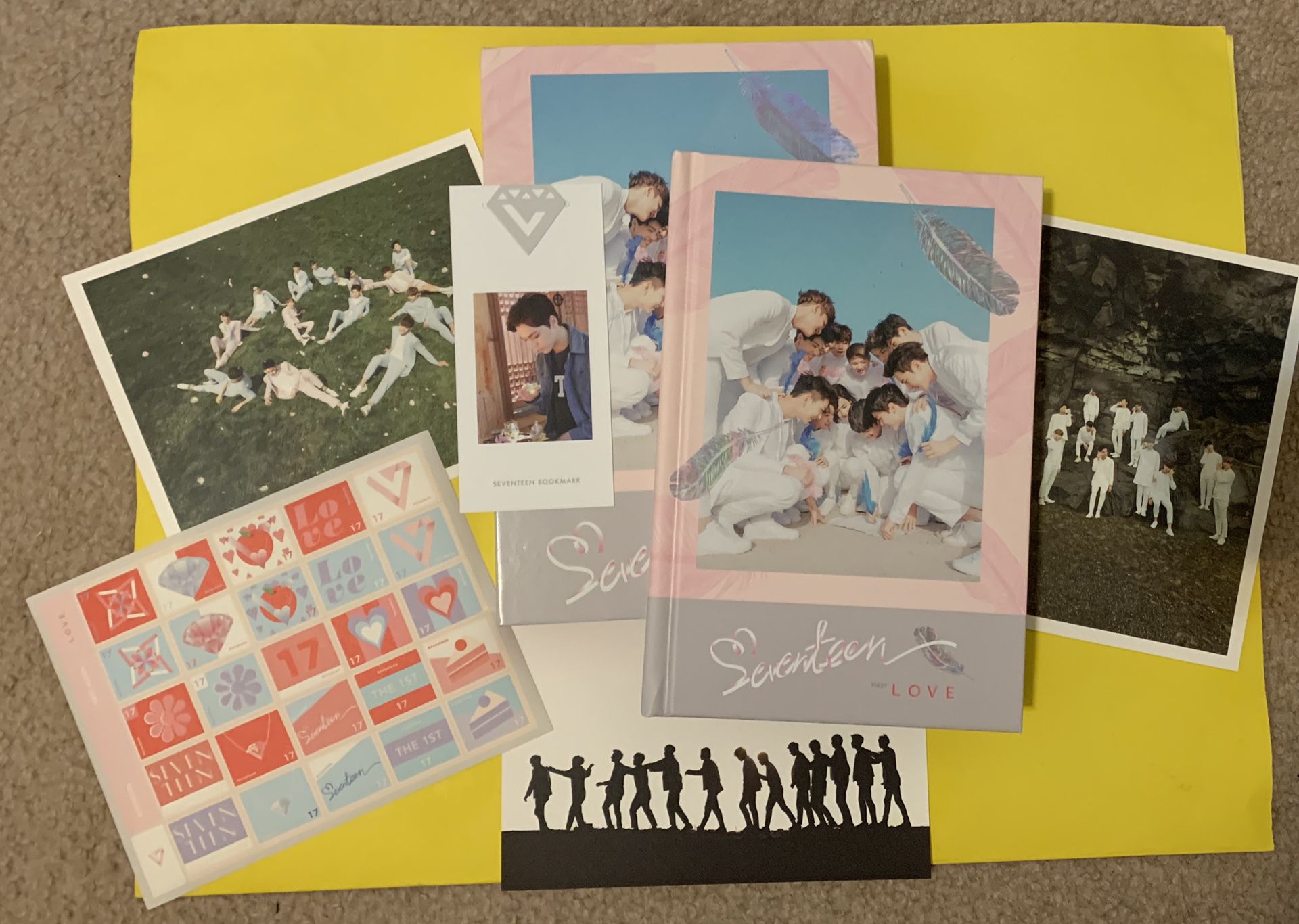 Seventeen First Love and Letter Album