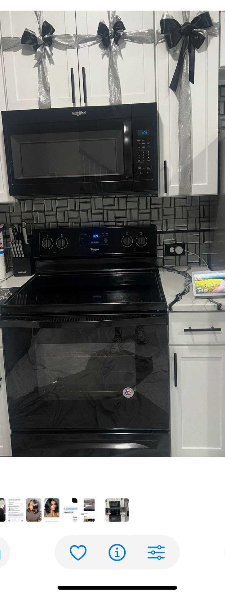 I Got Stove , Microwave, And Dishwasher