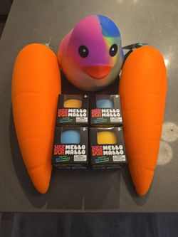 Needoh and Squeeezy toys