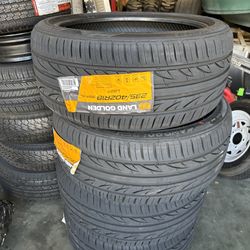 4  tires 235 40 18  $300